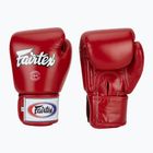 Боксерські рукавички Fairtex Universal "Tight-Fit" Design червоні