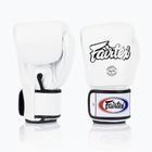 Боксерські рукавички Fairtex Universal "Tight-Fit" Design білі