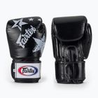Боксерські рукавички Fairtex "Tight-Fit" Design-Nation Prints Collection чорні