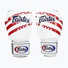 Боксерські рукавички Fairtex Universal "Tight-Fit" Design USA білі