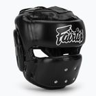 Боксерський шолом Fairtex Full Face Protector чорний
