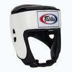 Шолом боксерський Fairtex Muay Thai & Kickboxing Competition white