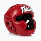 Боксерський шолом Fairtex Headguard for Kids червоний