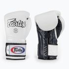 Боксерські рукавички Fairtex Heavy Hitter Mexican Style біло-сині