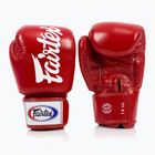 Боксерські рукавички Fairtex Deluxe Tight-Fit червоні