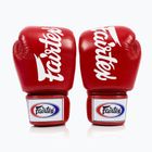 Боксерські рукавички Fairtex Deluxe Tight-Fit червоні