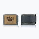 Бинти боксерські Fairtex Elastic Handwraps 455 см сірі