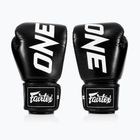 Боксерські рукавички Fairtex ONE X Fairtex чорні