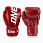 Боксерські рукавички Fairtex ONE X Fairtex червоні