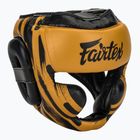 Шолом боксерський Fairtex Microfiber Headguard gold