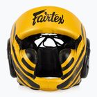 Шолом боксерський Fairtex Microfiber Headguard gold