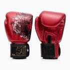 Боксерські рукавички Fairtex Golden Jubilee червоні