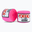 Бинти боксерські YOKKAO рожеві HW-2-8
