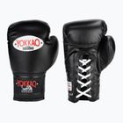 Рукавиці боксерські чоловічі YOKKAO Matrix Lace Up black
