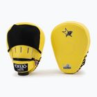 Лапи для тренувань тренерські YOKKAO Institution Focus Mitts Close Finger yellow