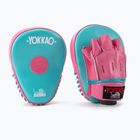 Лапи для тренувань тренерські YOKKAO Focus Mitts hot pink/island