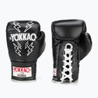 Рукавиці боксерські чоловічі YOKKAO Stadium Lace Up black