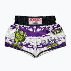 Шорти для тренувань чоловічі YOKKAO Angry Bull Muay Thai white