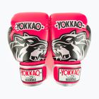 Рукавиці боксерські YOKKAO Original Boxing Gloves fuchsia