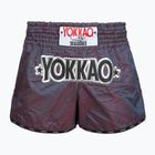 Шорти для тренувань чоловічі YOKKAO Lunar Muay Thai iridescent blue grey