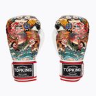 Рукавиці боксерські Top King Boxing Culture white/red TKBGCT-SL-1C1