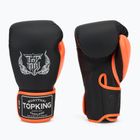 Рукавиці боксерські Top King Reborn Boxing Semi Leather white/orange