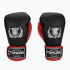 Рукавиці боксерські Top King Reborn Boxing Semi Leather black/red