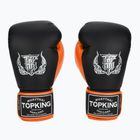 Рукавиці боксерські Top King Reborn Boxing Semi Leather black/orange
