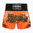 Шорти для тренувань Top King Thai Boxing orange/black