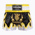 Шорти для тренувань Top King Thai Boxing black/gold/white