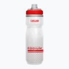 Велосипедна пляшка CamelBak Podium Chill 620мл вогненно-червона/біла