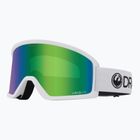 Лижні окуляри DRAGON DX3 OTG white/lumalens green ion
