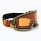 Окуляри гірськолижні DRAGON DX3 OTG leafy camo/lumalens amber