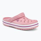 Шльопанці Crocs Crocband pearl pink/wild orchid