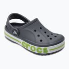 Шльопанці дитячі Crocs Bayaband Clog Kids charcoal