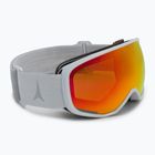 Маска лижна Atomic Count S Stereo light grey/red stereo