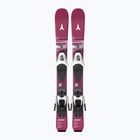 Лижі гірські дитячі + кріплення Atomic Maven Jr 70-90 + C5 GW berry