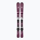 Лижі гірські дитячі + кріплення Atomic Maven Jr 100-120 + C5 GW red plum