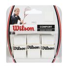 Обмотки для ракеток для сквошу Wilson Sq Pro Overgrip 3 шт. білі WRR937000+