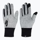 Рукавички для бігу жіночі Nike Club Fleece grey heather/black/black