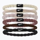 Гумки для волосся Nike Flex Hair Tie 6 шт. sail/lt orewood brn/white