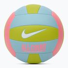 М'яч волейбольний Nike All Court Volleyball coral chalk/ocean bliss/bright cactus/white розмір 5