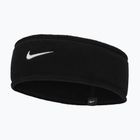 Пов'язка на голову жіноча Nike One Therma-Fit Fleece black/white