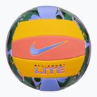 М'яч волейбольний Nike All Court Lite Volleyball light wild манго/university gold/royal pulse розмір 5