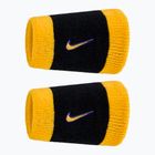 Напульсники Nike Swoosh Classic Doublewide Wristbands 2 шт black/court purple university gold
