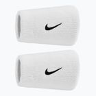 Напульсники Nike Swoosh Classic Doublewide Wristbands 2 шт white/black