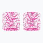 Напульсники Nike Dri-Fit Swoosh Classic Printed Wristbands 2 шт. playful pink/white/white