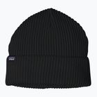 Зимова шапка Patagonia Fishermans Rolled Beanie чорна