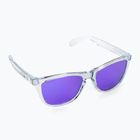 Окуляри сонячні Oakley Frogskins polished clear/prizm violet 0OO9013
