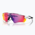 Дитячі сонцезахисні окуляри Oakley Radar EV XS Path матові білі/призма дорожні